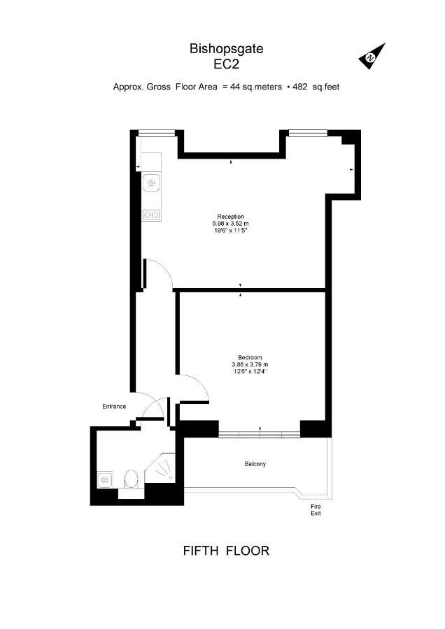 Apartment 5, 48 Bishopsgate By City Living London Luaran gambar